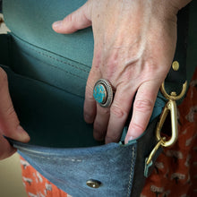 Load image into Gallery viewer, Lu23 Satchel in Sapphire Blue