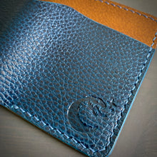 Load image into Gallery viewer, The Beck in Dollaro | Whiskey Brown & Navy Blue