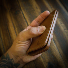 Load image into Gallery viewer, The Naks in Conceria Walpier Buttero Whiskey brown and Tiger Camouflage