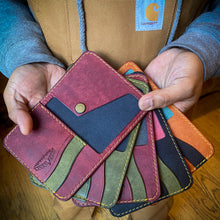 Load image into Gallery viewer, The Naks 3.0 in Olive Green Montebelle calf skin and Rust Badalassi Carlo Pueblo (black, marooon, olive)