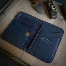 Load image into Gallery viewer, The Naks in Wickett and Craig English Bridle Navy