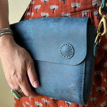 Load image into Gallery viewer, Lu23 Satchel in Sapphire Blue

